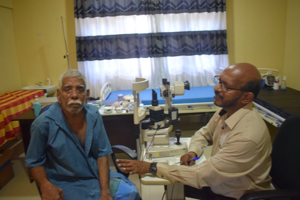 Free Eye Camp at Muhamalai Anbe Sivam Charity