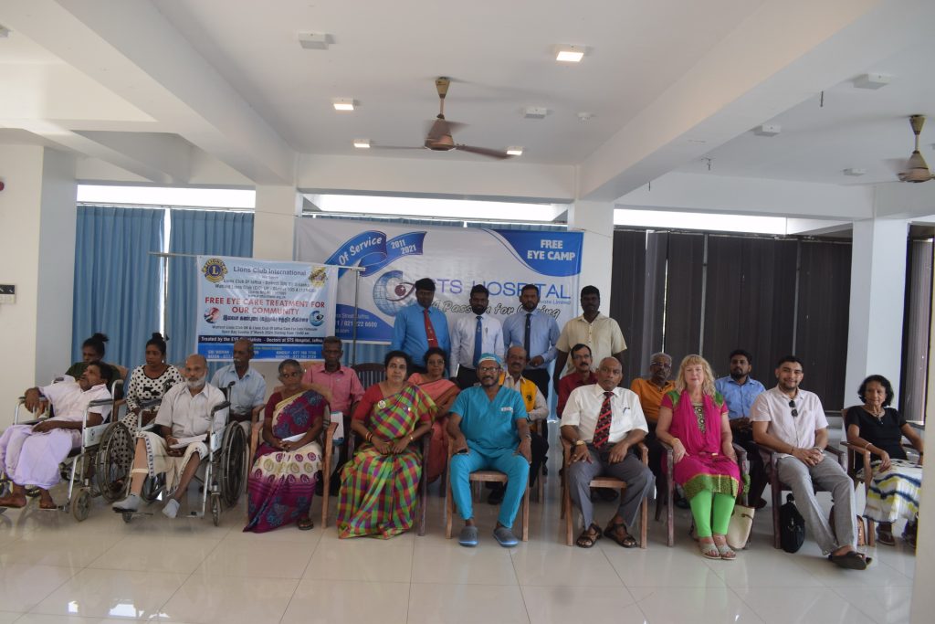 Free Eye Surgery by STS with Lions Club