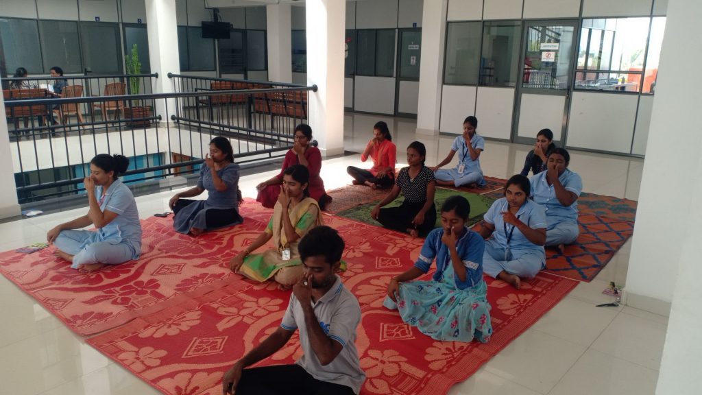 Yoga Training for STS Staffs