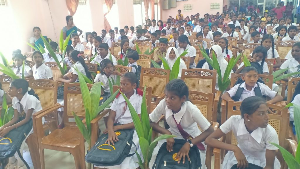 Tree Gifting for Velanai School Students