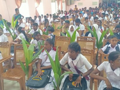Tree Gifting for Velanai School Students